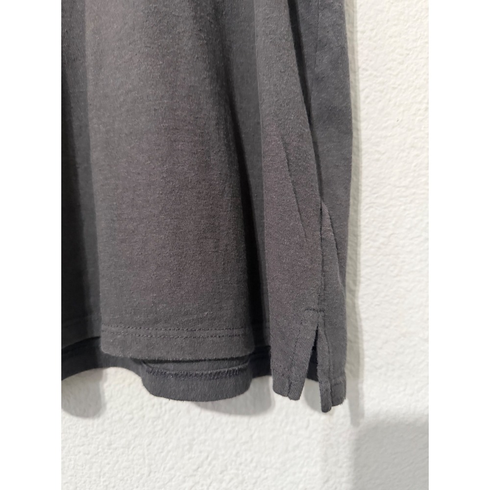 Maurices Womens T-Shirt XS Paris Sport Club Tennis Graphic Charcoal Grey Boxy - Picture 11 of 14